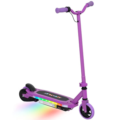 AIYAPLAY Electric Scooter for Ages 6-14, with Colourful Light