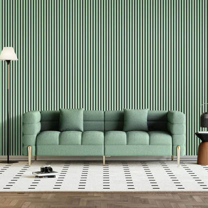 Natural & Coloured Acoustic Slatted Wall Panels