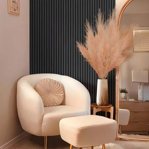 Natural & Coloured Acoustic Slatted Wall Panels