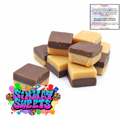 Vanilla & Chocolate Fudge Sweets