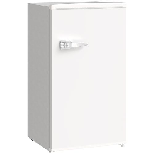 HOMCOM 85L Freestanding Under Counter Fridge with Chiller Box