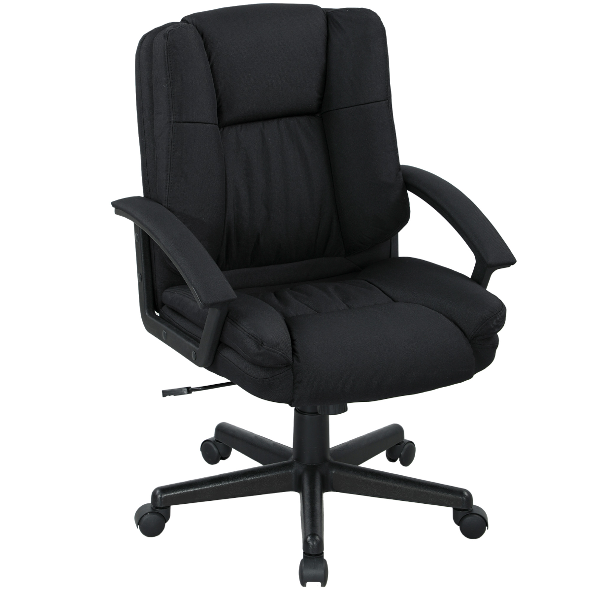 HOMCOM Swivel Executive Office Chair Mid Back Chair w/ Arm