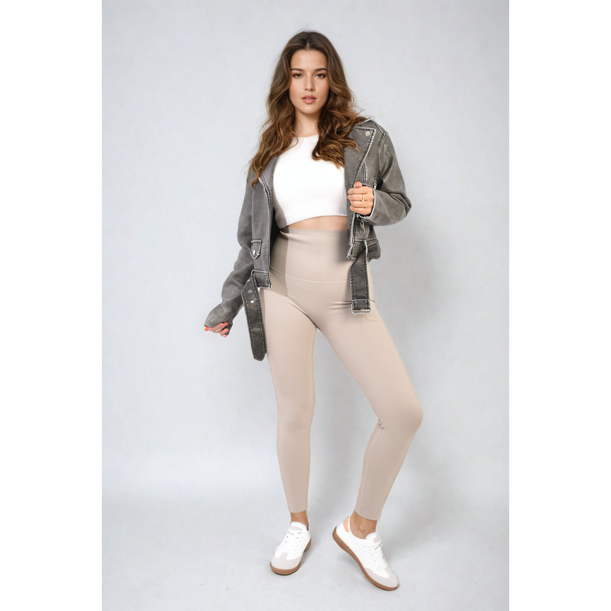 High Waist Wide Waistband Leggings