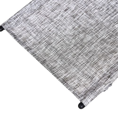 Outsunny Patio Rocking Lounge Chair Zero Gravity Chaise w/ Padded Pillow