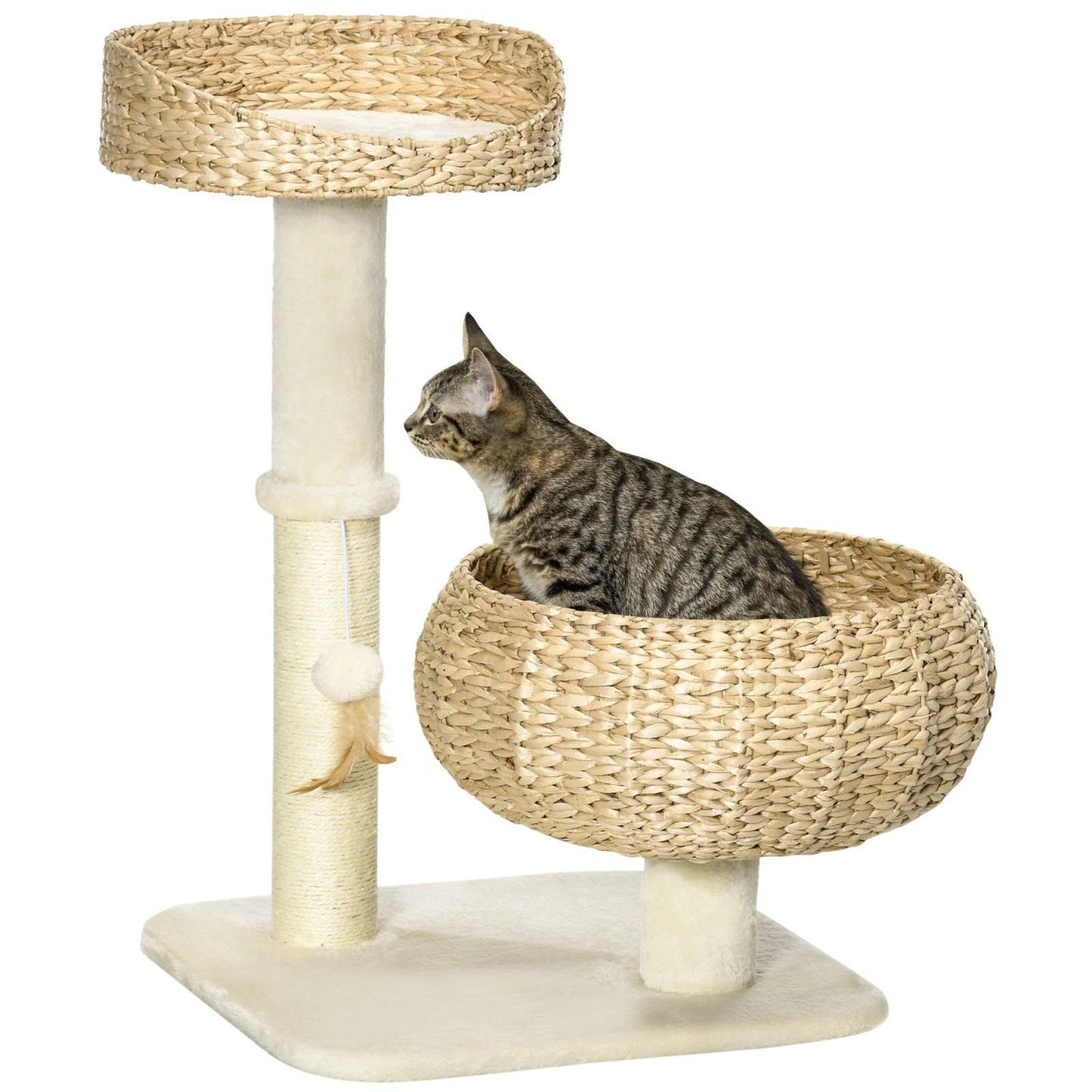 PawHut 72cm Cat Tree Kitten Tower