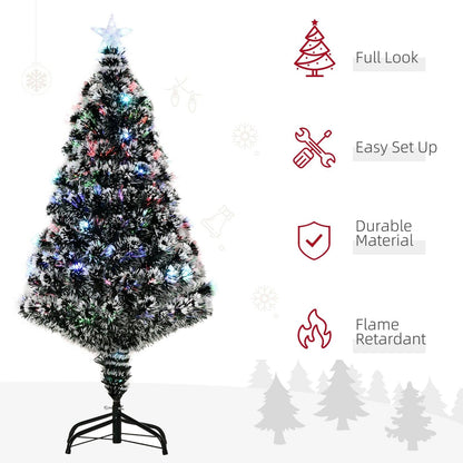 Homcom 4FT Artificial Prelit Christmas Tree