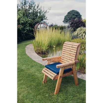 Amesbury Garden Cushion by Churnet Valley with Blue Cushions - N1C-6