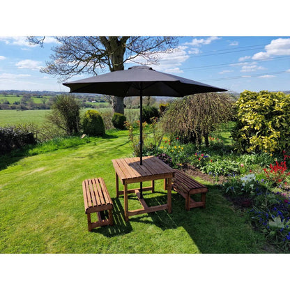 Valley Garden Bench by Churnet Valley - 4 Seats - VT114