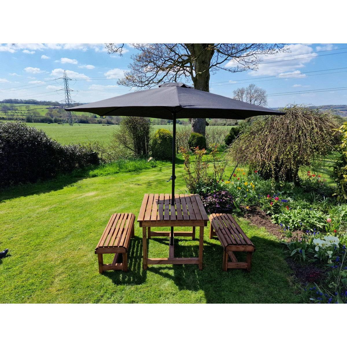 Valley Garden Bench by Churnet Valley - 4 Seats - VT114