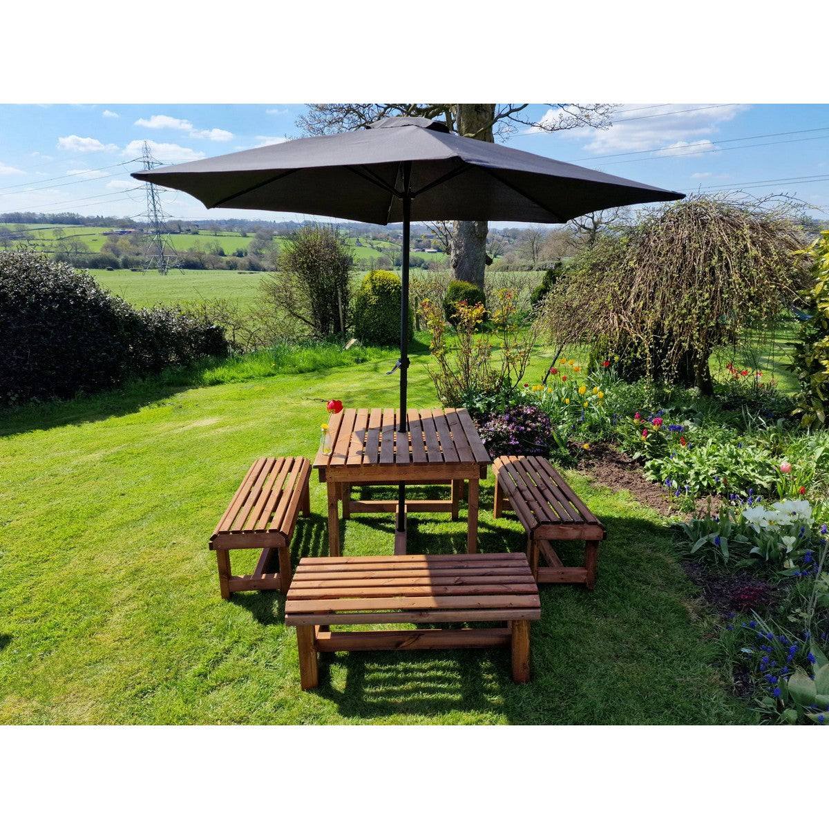 Valley Garden Bench by Churnet Valley - 8 Seats - VT115