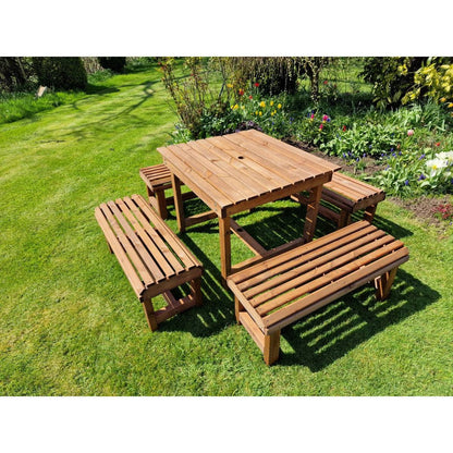 Valley Garden Bench by Churnet Valley - 8 Seats - VT115