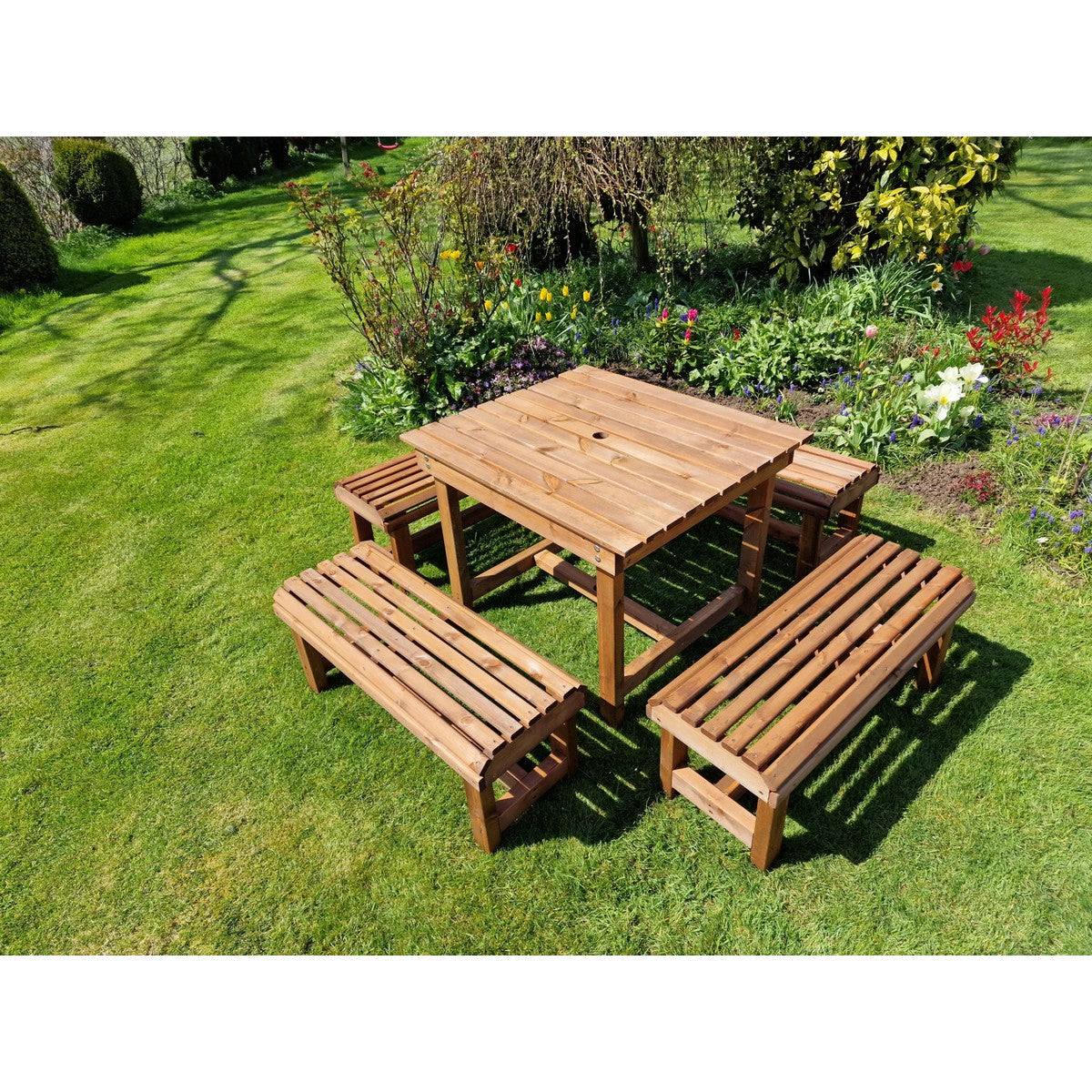 Valley Garden Bench by Churnet Valley - 8 Seats - VT115