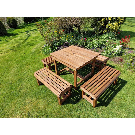 Valley Garden Bench by Churnet Valley - 8 Seats - VT115