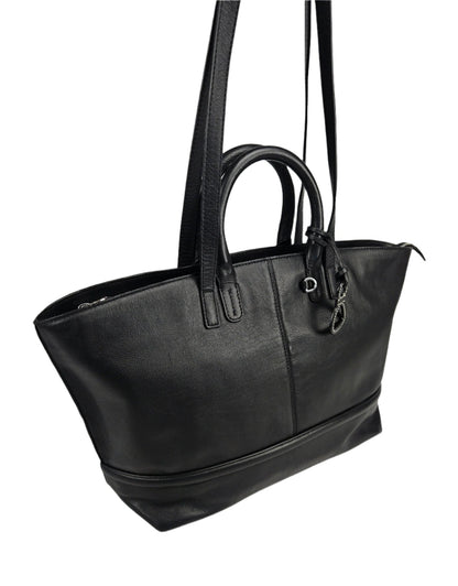 Victoria Oversize East West Tote Bag for Women - handmade by Saddler