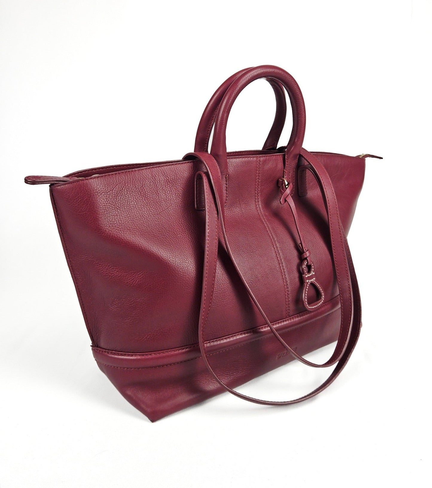 Victoria Oversize East West Tote Bag for Women - handmade by Saddler