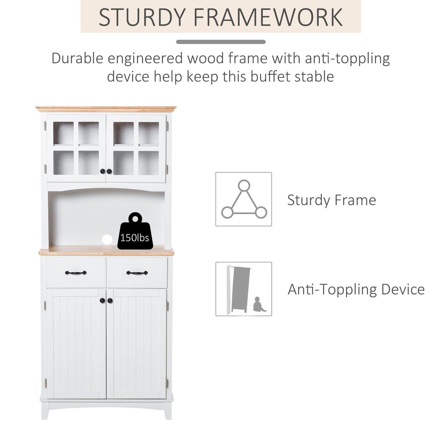 Freestanding Kitchen Cupboard