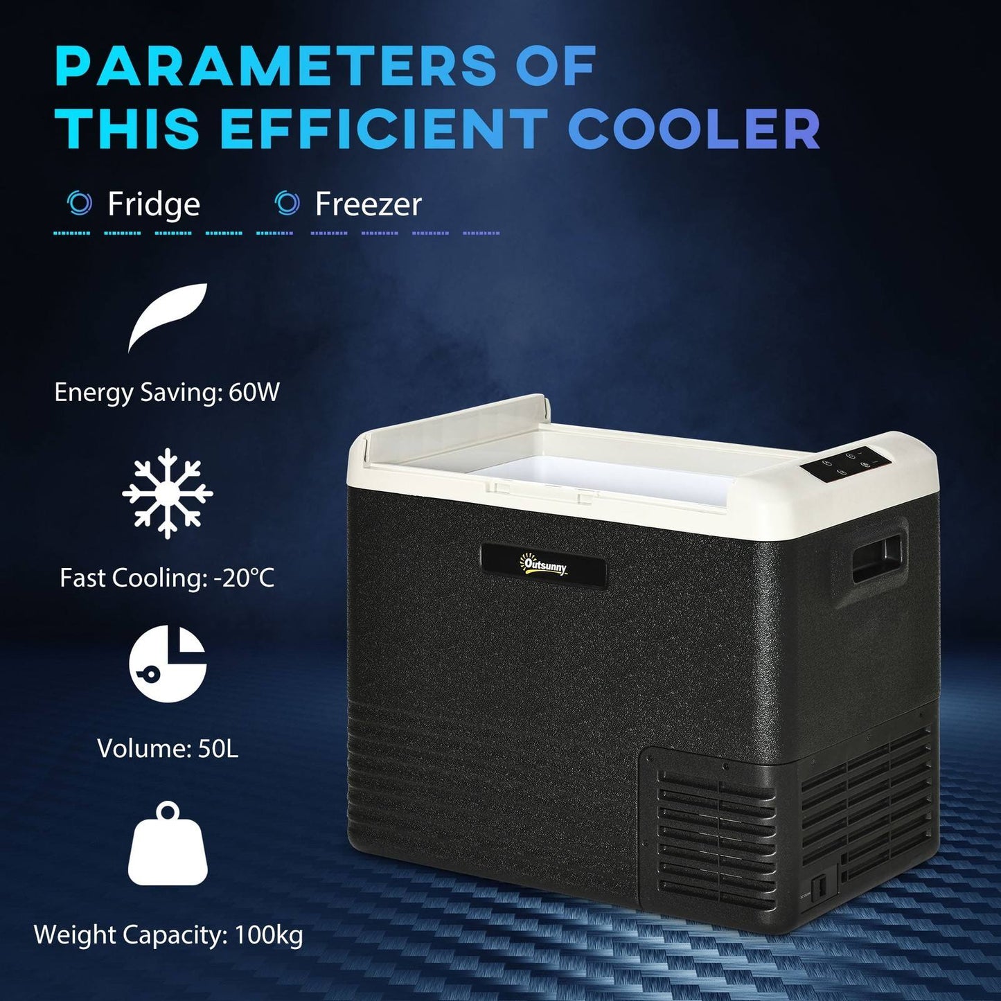50L Car Refrigerator