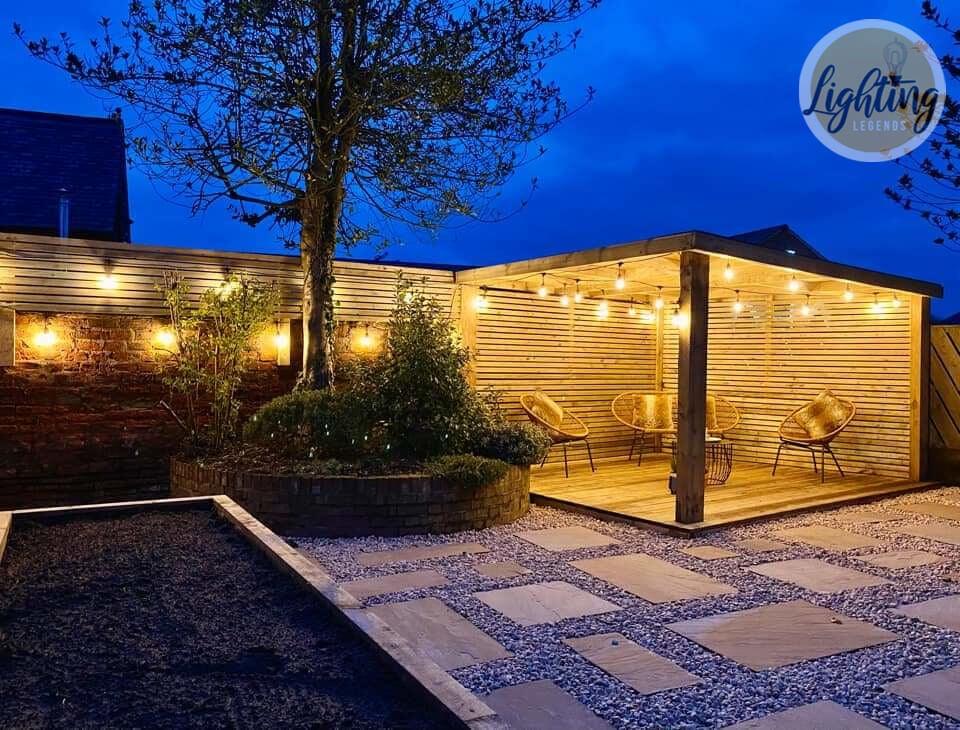 5 Pack Spare 2W Outdoor Elite Festoon Waterproof Heavy Duty LED Warm White Bulbs