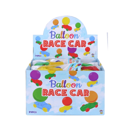 Wholesale Balloon Race Car - (CDU of 24)