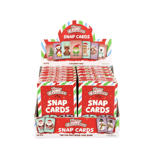 Wholesale Christmas Snap Cards - (CDU of 12)