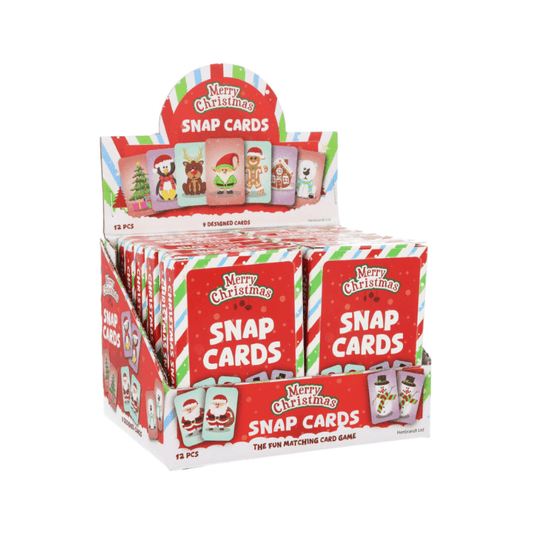 Wholesale Christmas Snap Cards - (CDU of 12)