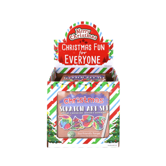 Wholesale Eco-Friendly Christmas Scratch Art Set - (CDU of 108)