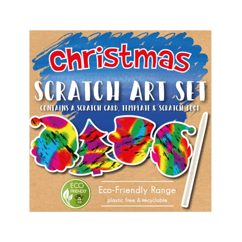 Wholesale Eco-Friendly Christmas Scratch Art Set - (CDU of 108)