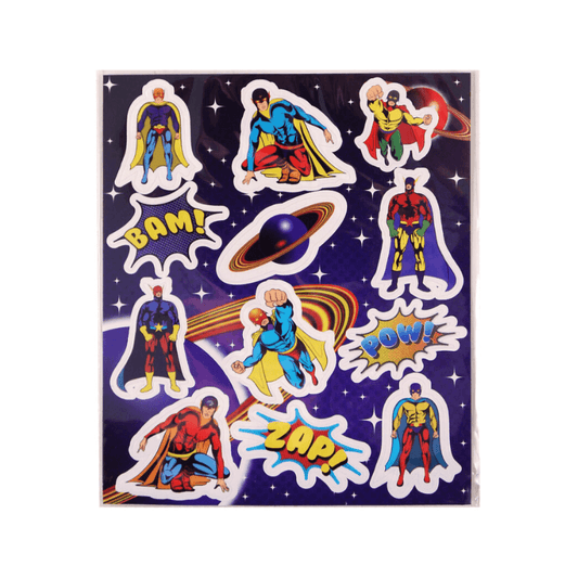 Wholesale Fun Superhero Stickers - (CDU of 120)