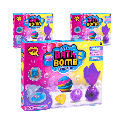 Wholesale Make Your Own D.I.Y Bath Bomb Surprise Kit - (Case of 6)