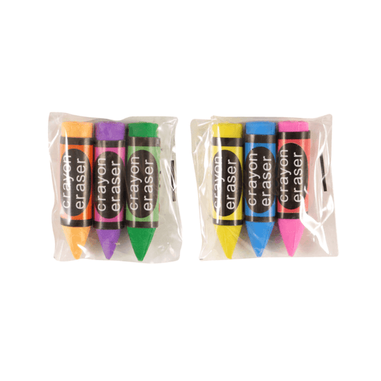 Wholesale Mini Eraser Crayons - (CDU of 84)