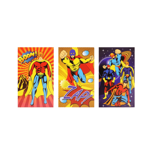 Wholesale Mini Superhero Notebook - (CDU of 168)
