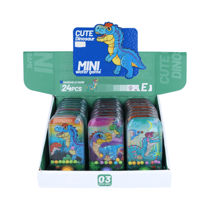 Wholesale Dinosaur Water Puzzle Game With Balls - (CDU of 24)