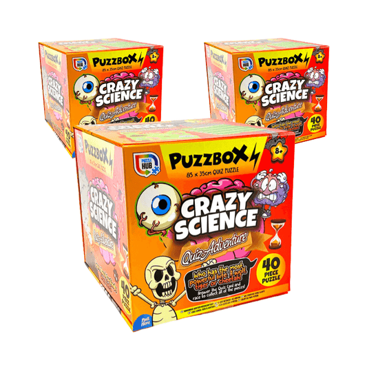 Wholesale Puzzbox Crazy Science Quiz - (Case of 24)