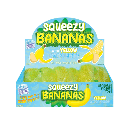 Wholesale Squishy Banana 14cm - (CDU of 12)
