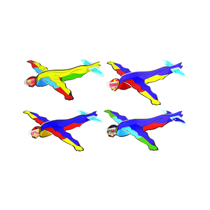 Wholesale Superhero Gliders - (CDU of 48)