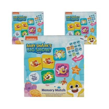 Wholesale Baby Shark Memory Match Game from Nickelodeon - (Case of 12)