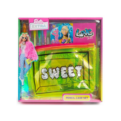 Wholesale Barbie Extra Pencil Case Set - (Case of 12)