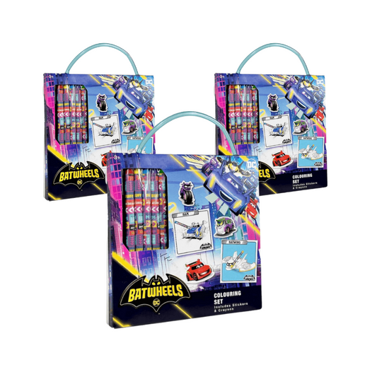 Wholesale Batwheels On The Go Colouring Set - (Case of 12)