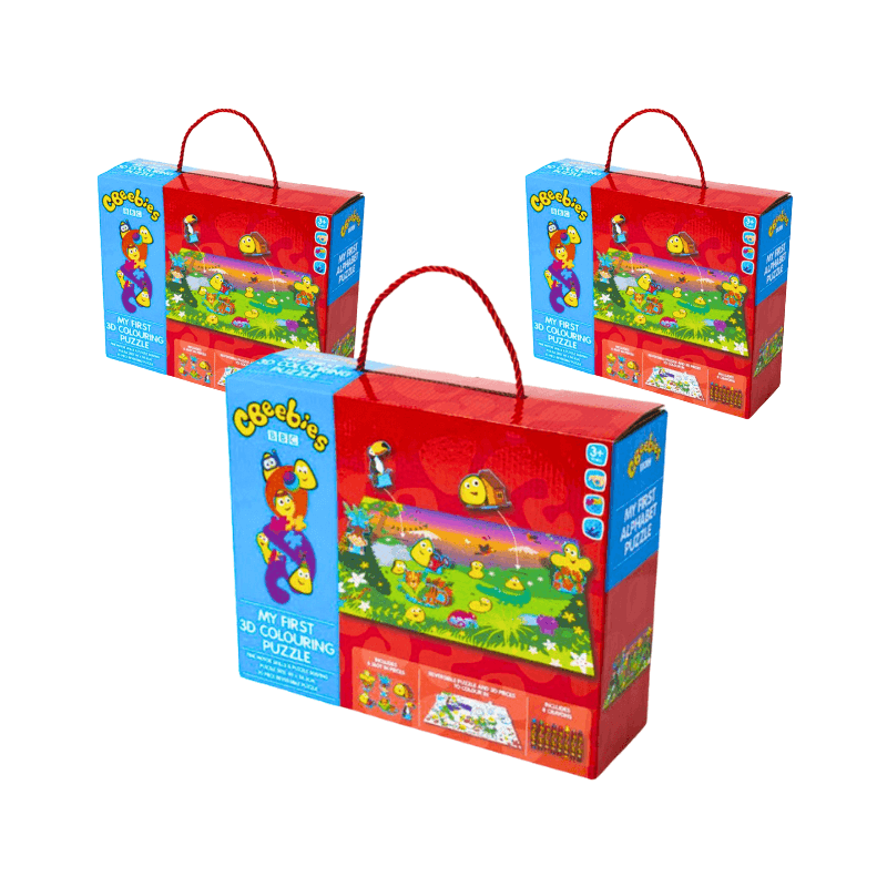 Wholesale CBeebies My First 3D Colouring Puzzle - (Case of 24)
