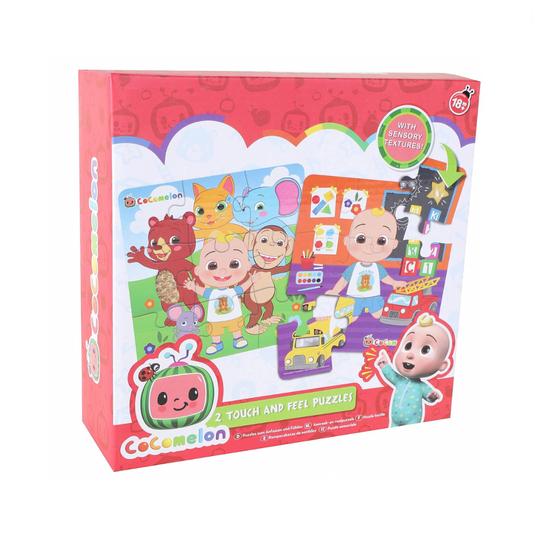 Wholesale CoComelon Sensory Puzzles Pack of Two - (Case of 6)