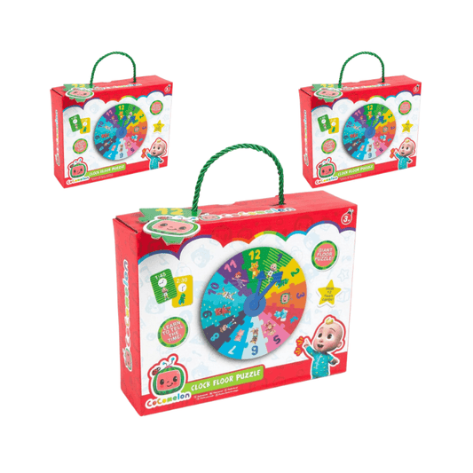 Wholesale Cocomelon Clock Floor Puzzle - (Case of 10)