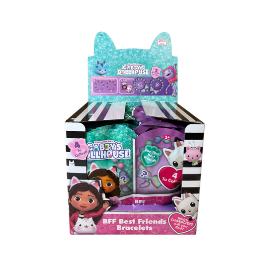 Wholesale Gabby's Dollhouse BFF Best Friends Bracelets - (CDU of 24)