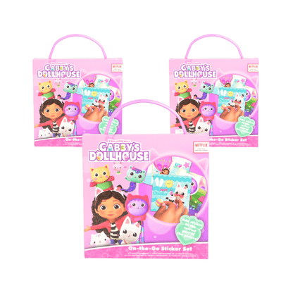Wholesale Gabby's Dollhouse On The Go Sticker Set - (Case of 48)