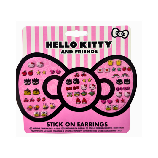 Wholesale Hello Kitty Stick On Earrings - (Case of 24)