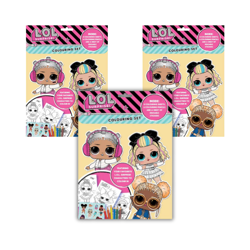 Wholesale LOL Surprise Colouring Set - (Case of 12)