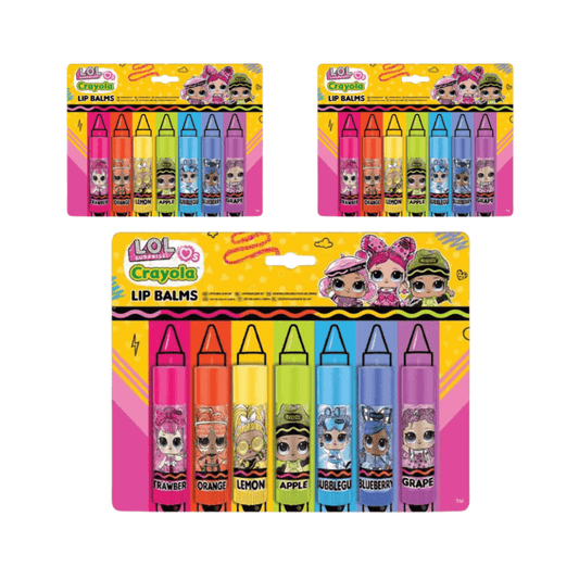 Wholesale LOL Surprise Crayola Lip Balms - (Case of 12)