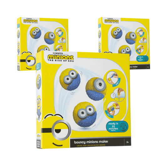 Wholesale Minions The Rise Of Gru Bouncy Ball Set - (Case of 6)