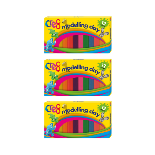 Wholesale Modelling Clay Kit With 12 Colours - (Case of 12)
