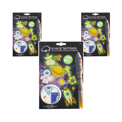 Wholesale NASA Space Tattoos - (Case of 24)