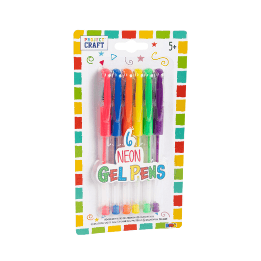 Wholesale Neon Gel Pens - (Case of 12)